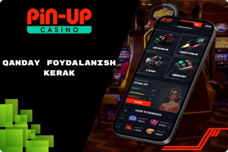 Pin-Up ilovasidan qanday foydalanish